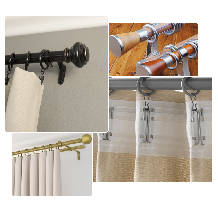 curtain rod, curtain rod holder, curtain rod brackets, curtain rod fixing, curtain rods karama dubai,